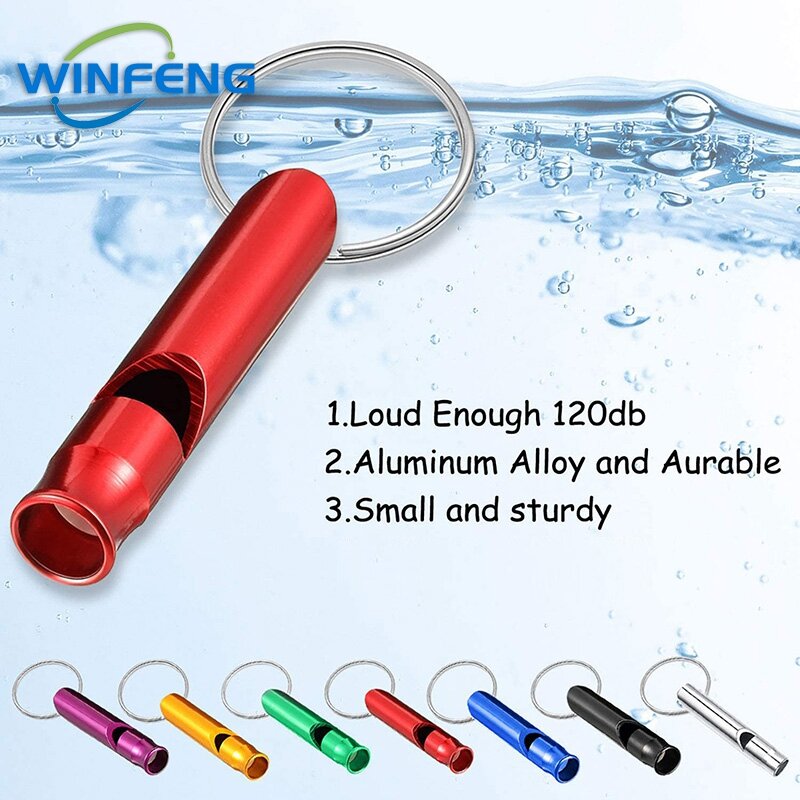 5Pcs High Quality Emergency Survival Gear Whistle For Outdoor Camping Hiking Hunting Sport Self Defense EDC Tools Keychain