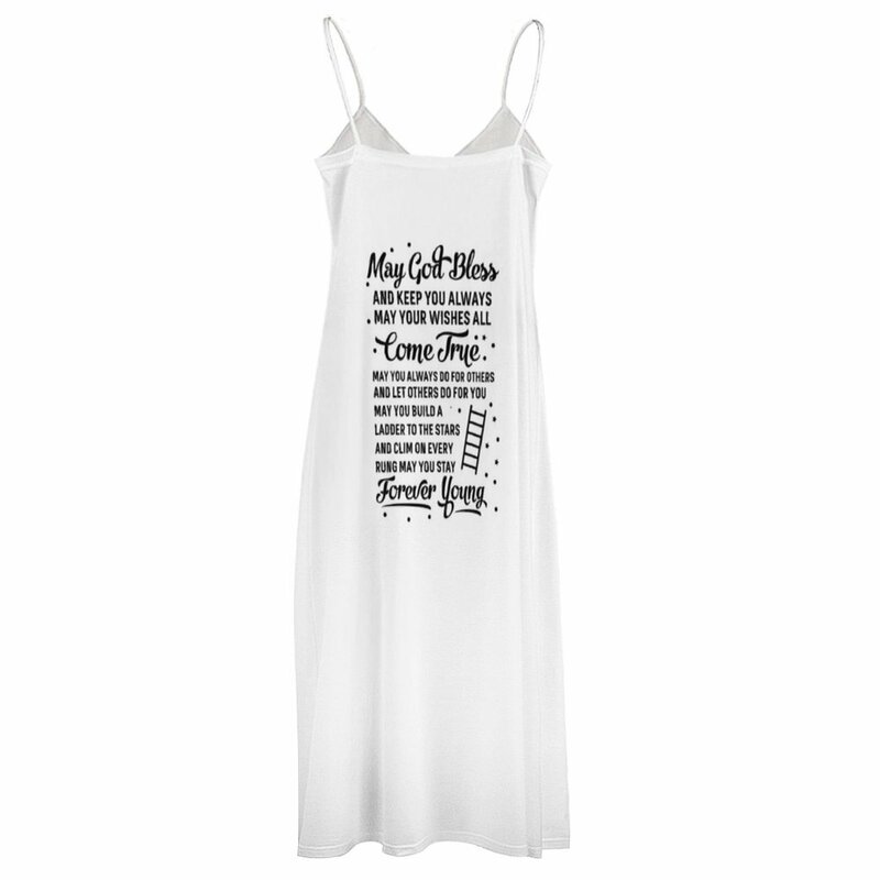 May You Stay Forever Young Sleeveless Dress Women's dresses dresses for women women clothes