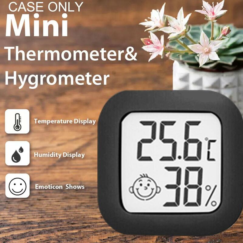 ミニLCDデジタル体温計、屋内センサー湿度計、電子温度計、e8y5、1個