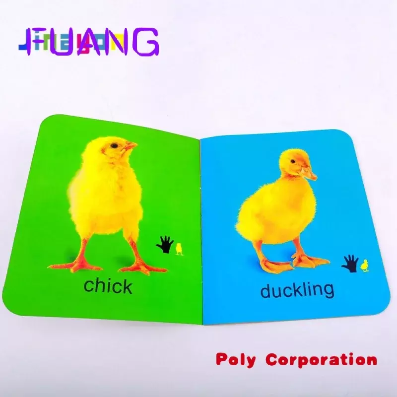 Benutzer definierte jinayon neue benutzer definierte und liefern 3D-Bild drucken Baby Memory Board Buch für die Kinder erziehung