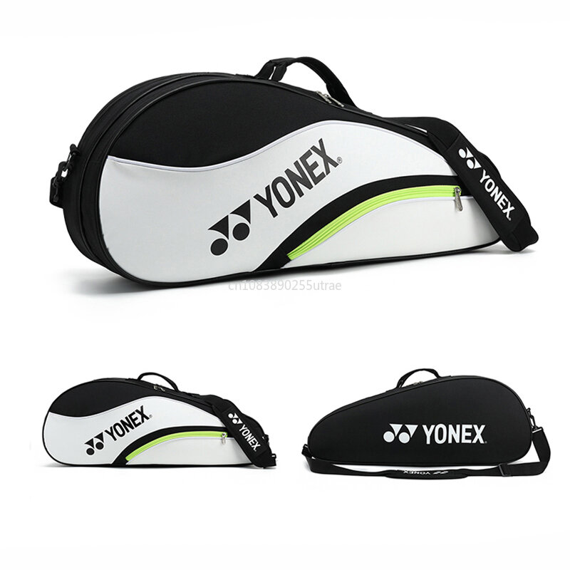 YONEX-Bolsa de raqueta profesional para hombre y mujer, bolso deportivo con compartimento para zapatos, capacidad para 4 raquetas de bádminton, 2022