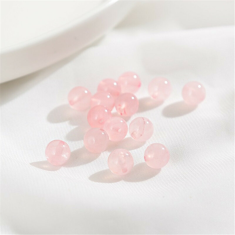 Agata naturale piccole perline di cristallo perline allentate fatte a mano braccialetto fai da te collana gioielli in rilievo accessori materiali L368