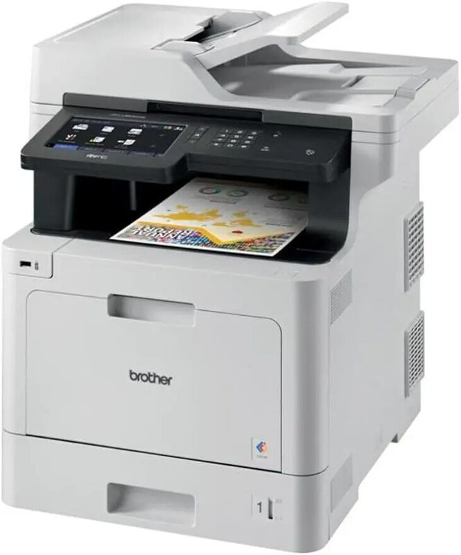 Mfc-l8905cdw Printer Laser warna bisnis all-in-one, layar sentuh 7 ", cetak/pemindaian dupleks, nirkabel