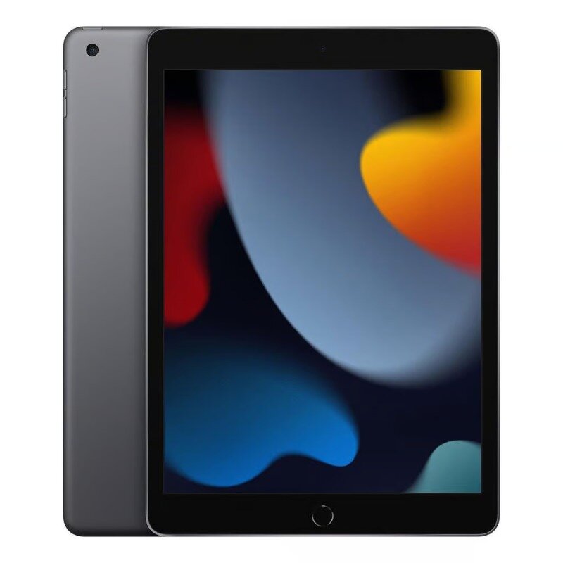 Apple-iPad Desbloqueado Original 2021, iPad 9th Gen, WiFi + Celular, 64 GB, 256GB, 10.2 ", A14 Bionic Retina IPS, LCD, iPadOS 15, 95% Novo Tablet