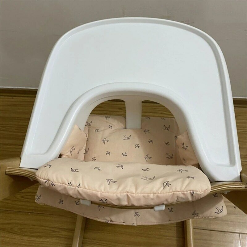 도표 좌석 덮개를 가진 유아용 의자 방석 연약하고 안락한 아기 좌석 덮개