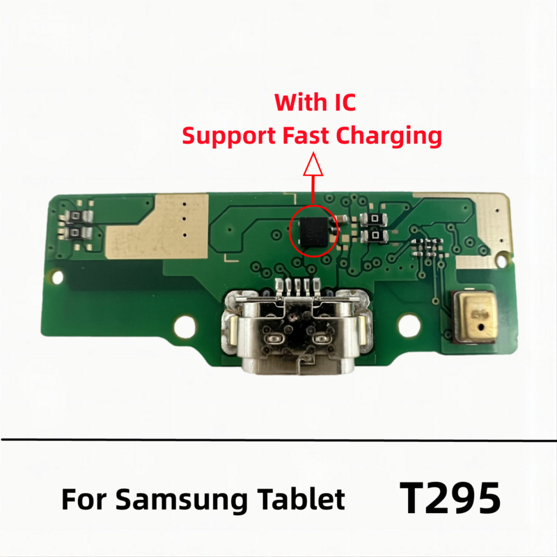 Usb Oplader Dock Connector Board Opladen Poort Flex Kabel Voor Samsung Tab Een 8.0 2019 SM-T290 T290 SM-T295 T295