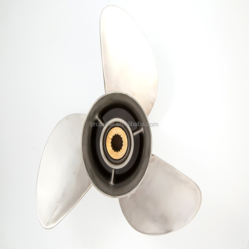 Stainless Steel Boat Outboard Propeller For Yama Engine 85-115HP