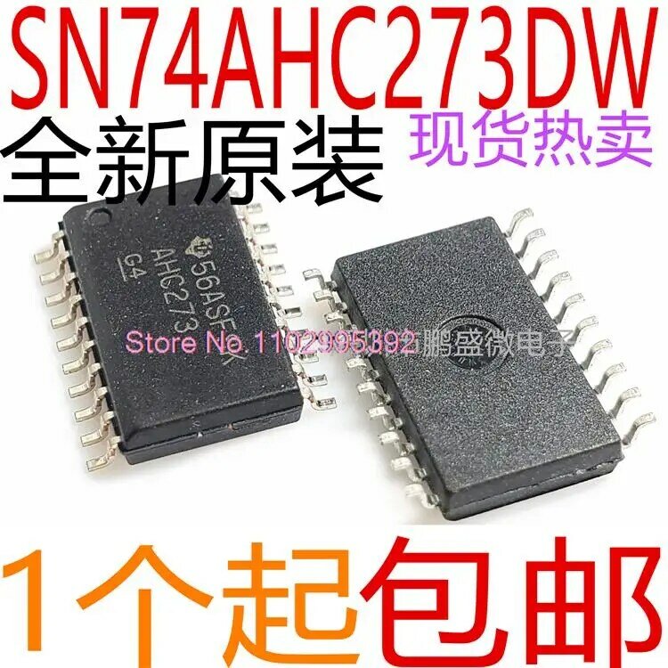 Lote de 10 unidades de SN74AHC273DW 74AHC273D AHC273 SOP20 Original, en stock IC de potencia