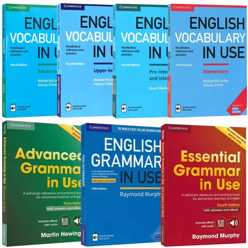 高度な英語のコレクションブック、使用中の文法、大学のへこみ、カムブリッジの高度、メールを送信