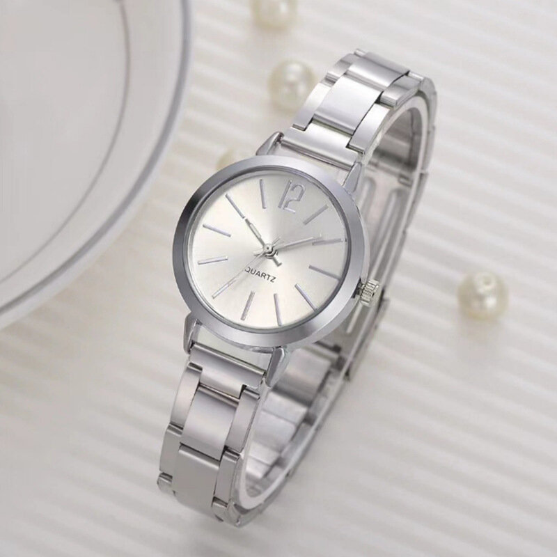 Reloj de pulsera de cuarzo para Mujer y niña, cronógrafo Digital con esfera Simple, elegante e informal, regalo