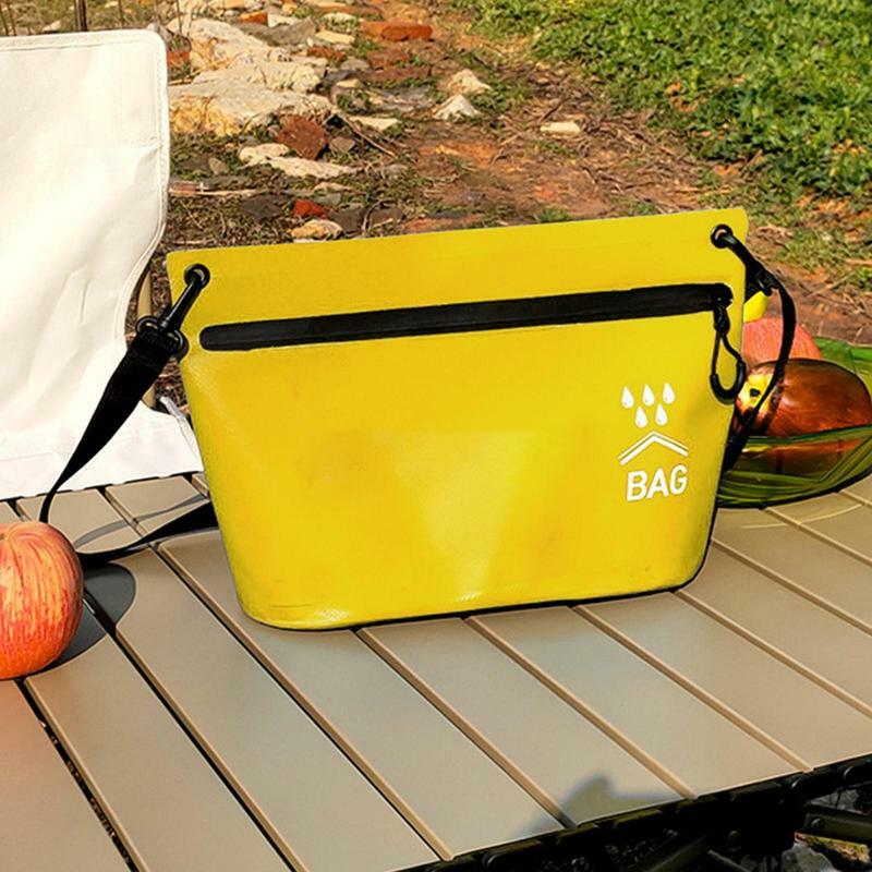 Toiletry Bag For Travel Single Shoulder Waterproof Toiletry Bag With Zipper Multifunctional Travel Organizing Supplies Large