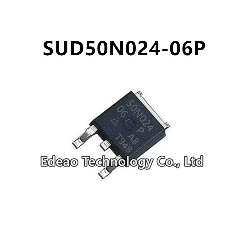 10Pcs/lot NEW 50N024-06 SUD50N024-06P TO-252 SUD50N024-06P-T4E3 80A/22V N-channel MOSFET field-effect transistor