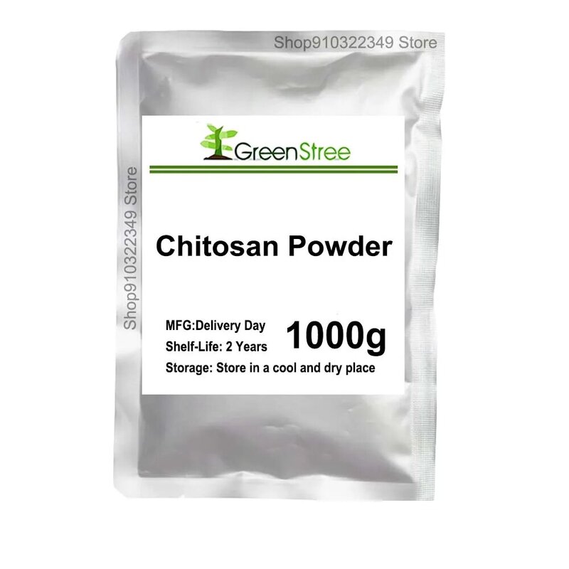 Poudre de chitosane pour hydrater dans les soins de la peau