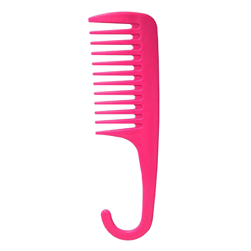 Wide  Comb with Hook, Rounded Corners, the Thickened Design Offers Higher Toughness and Effectively Reduces Static