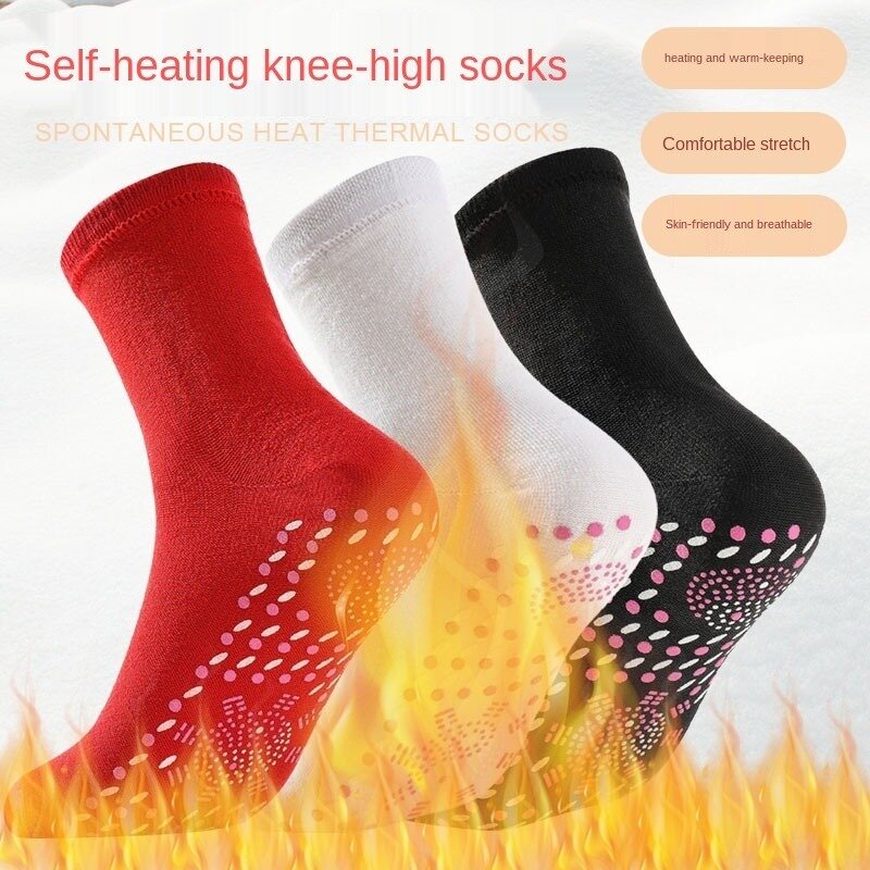 Self-heating Magnetic Socks for Women Men Self Heated Socks Tour Magnetic Therapy Comfortable Winter Warm Massage Socks Pression