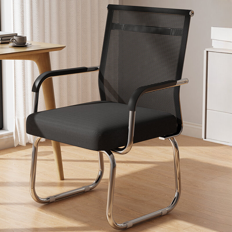 Cadeira reclinável minimalista para reuniões, cadeiras de mesa vintage, móveis de escritório, sofá do assoalho, OK50YY