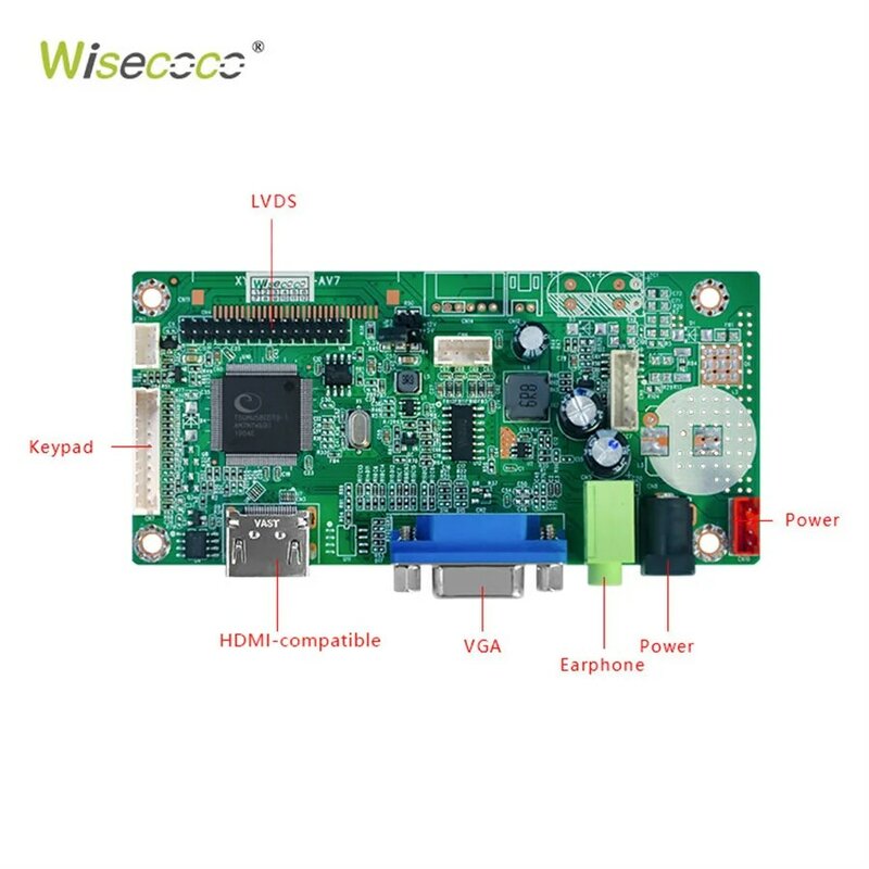 Wisecoco 12,3 Zoll 1920x720 ips Display hsd123kpw1 lcd Instrument Cluster Dashboard Treiber Board Auto Navigations bildschirm