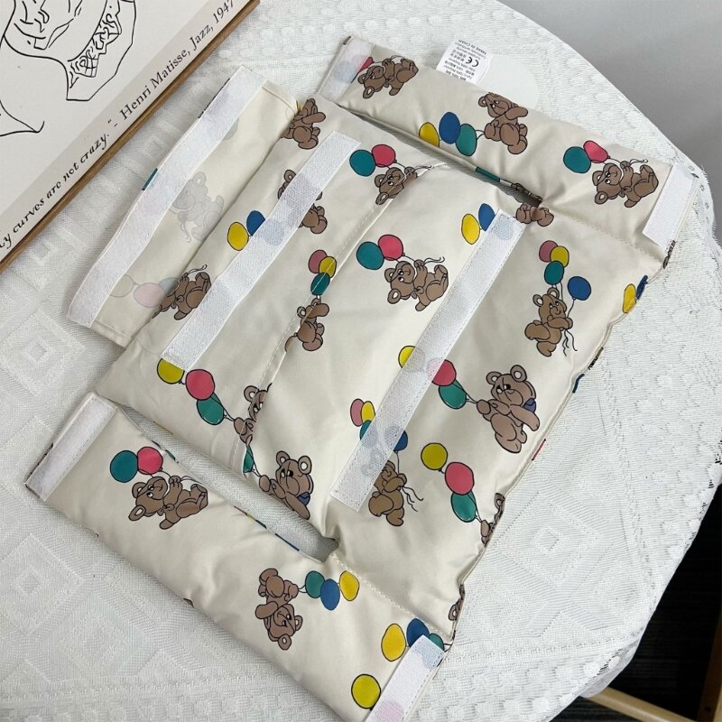 Kinderstoelkussen met schattige patronen Kinderstoel Zitkussen Mat Pad Cover Ademend voor baby's Etenstijd