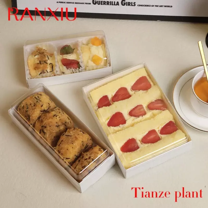 Imballaggio alimentare in legno usa e getta personalizzato da asporto scatola di legno per insalata di Sushi di frutta