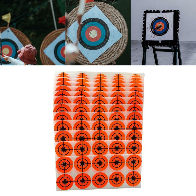 Artigos desportivos, Auto Target Shooting Stickers, 4cm, Acessórios