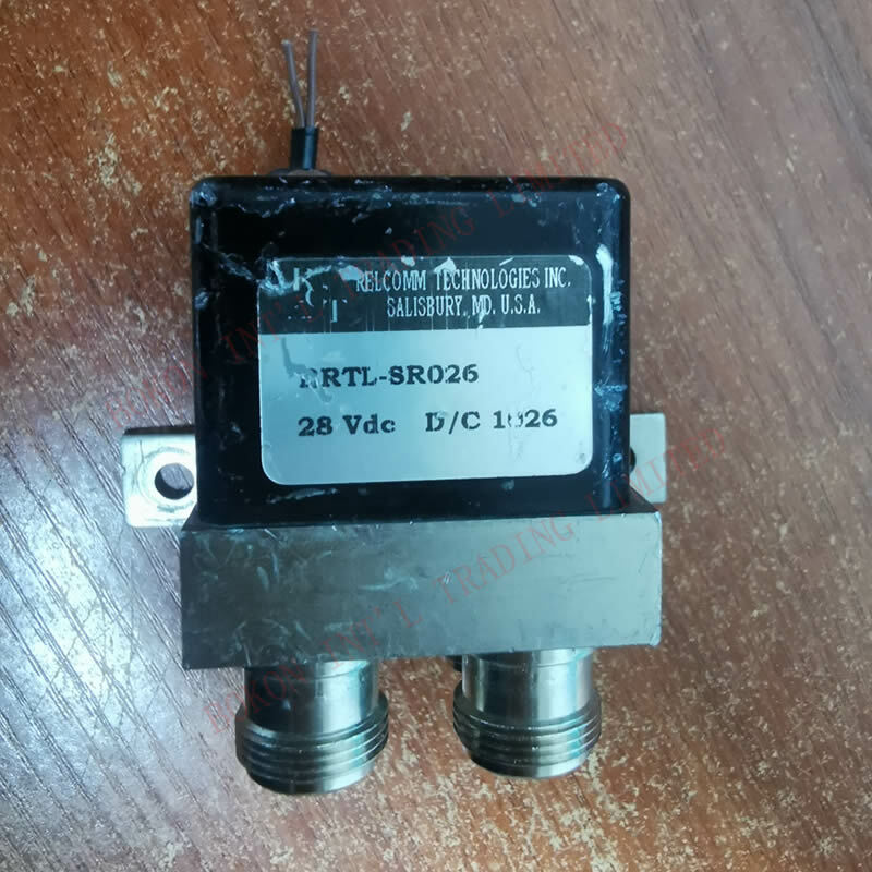RF Relé Coaxial DC para 12.4GHz Micro Switch, RTL-SR026, 28 V DC para 12.4GHz