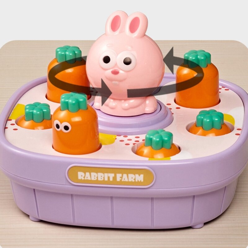 Kindercartoon Whack-a-Mole-speelgoed voor hand-oogcoördinatie Ouder-kind speelgoed