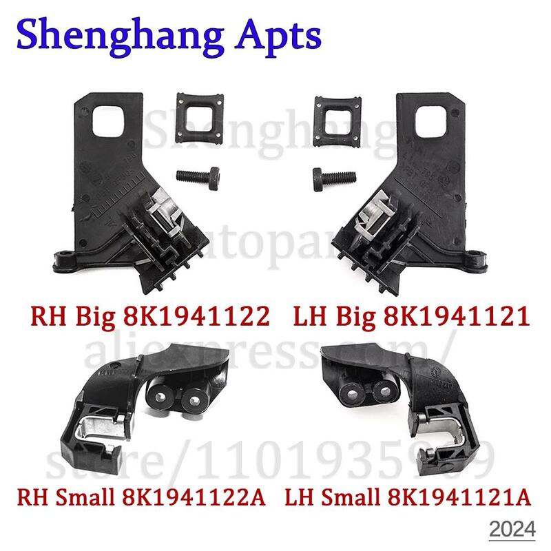 Front Right Left Headlight Bracket Clip Fastener Repair Kit 8K1941122,8K1941122A,8K1941121,8K1941121A For Audi A4 B8 2009-2016
