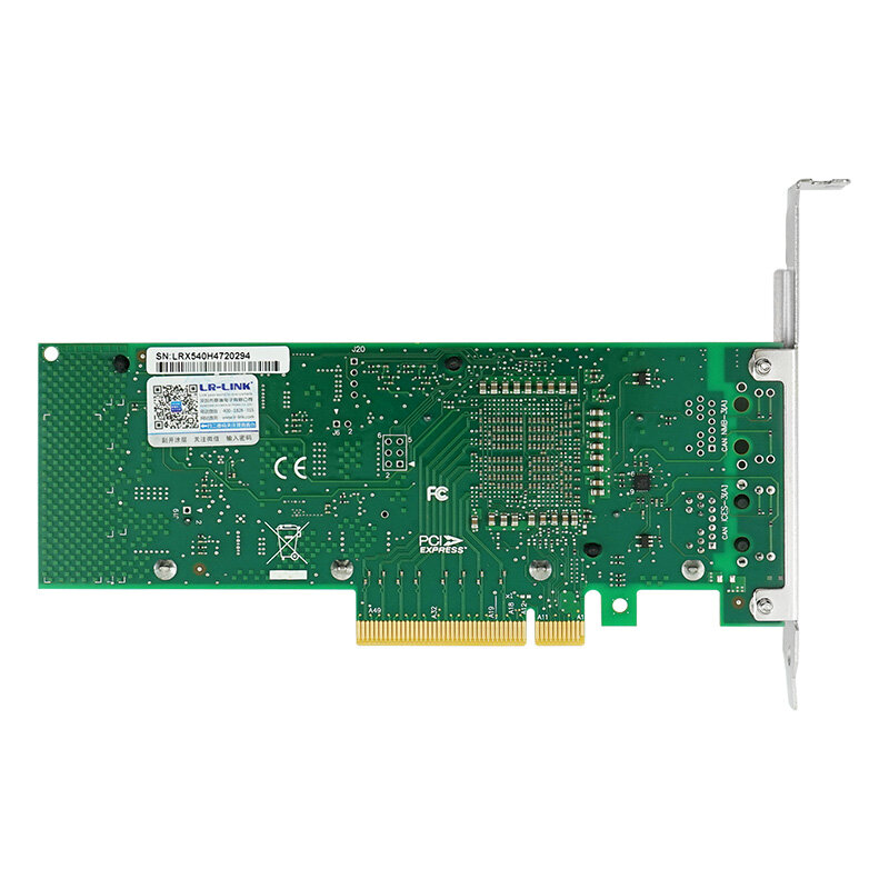 LREC9801BT 1 puerto de cobre 10GbE pci-express x8 NIC 10 Gigabit Ethernet adaptador de servidor, interfaz de red, tarjeta controladora, X520-D