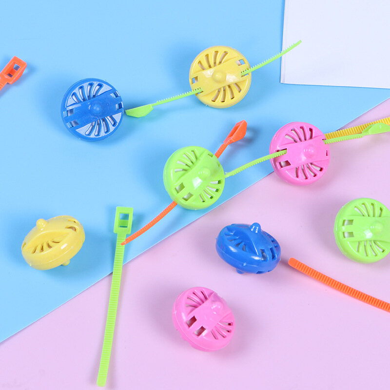 Intellektuelles traditionelles Spielzeug für Kinder Kunststoff rotierendes Plastiks pielzeug für Kinder
