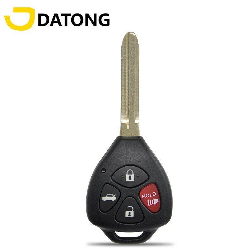 Llave remota de coche Datong World para Toyota Camry FCCID HYQ12BBY 72 G Chip 314,3 MHz Control con hoja TOY43