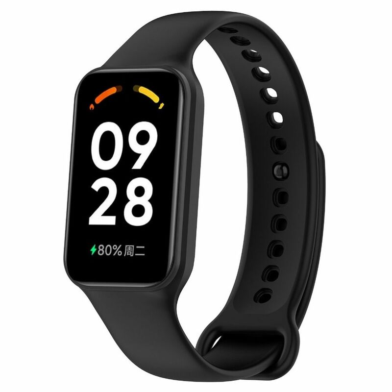 Bracelet en silicone pour Xiaomi Smart Band, remplacement du bracelet de sport, Redmi Band 2, Mi Band 8, actif