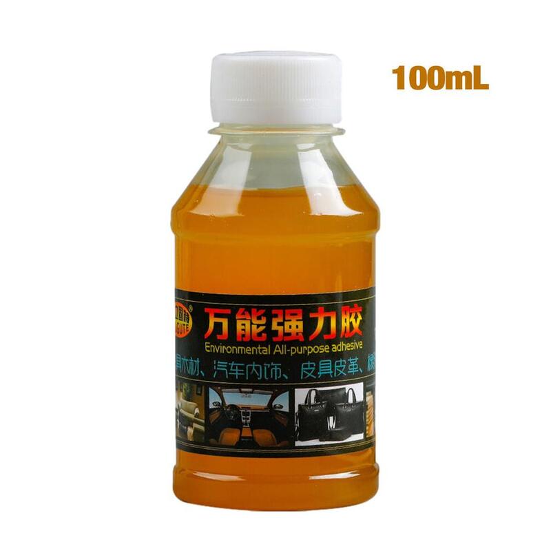 100ml Fast Dry Glue Liquid Car Roof Liner Repair Glue Fabric Leather Polyester Doll Repairing Portable Strong Adhesion