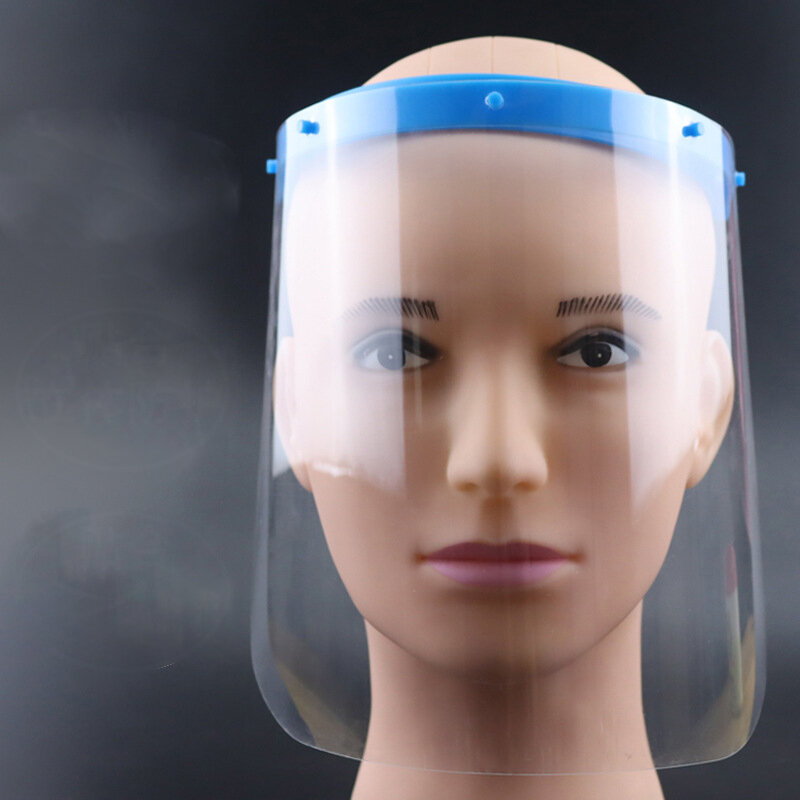Visières de sécurité en plastique transparent pour adultes, écran ShiPublfor, visières de rechange pour les yeux de tête, protection contre les éclaboussures d'huile de cuisine