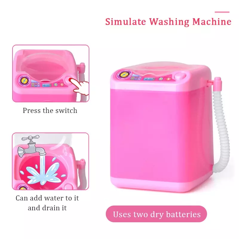 Przybory kosmetyczne automatyczna pralka Mini elektryczna pralka pędzle do makijażu w proszku gąbka do makijażu sztuczne rzęsy narzędzia do czyszczenia