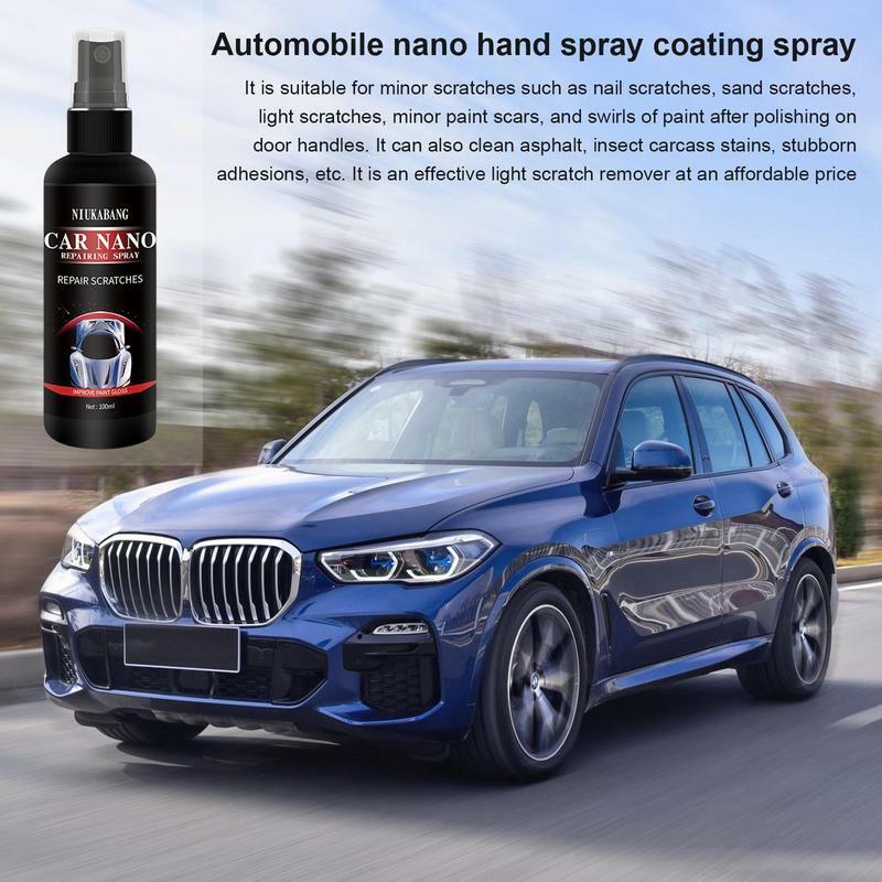Kit de revestimento nano cerâmico automotivo Revestimento líquido Camada hidrofóbica Pintura de polimento Polimento Polonês de carro Reparação de arranhões