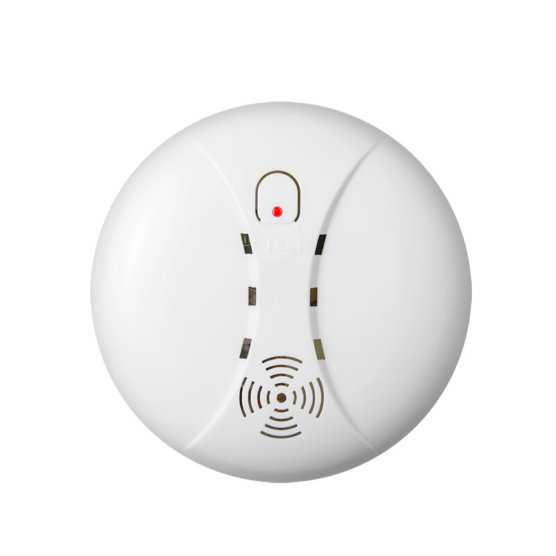 D5A Detektor Asap Perlindungan Kebakaran Nirkabel Sensor Alarm Portabel untuk Sistem Alarm Keamanan Rumah Di Toko Kami