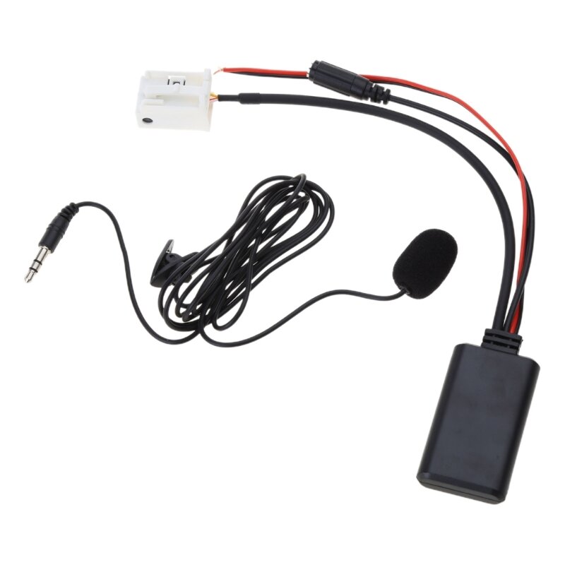 Adaptador auxiliar multifunción para coche compatible con cable entrada auxiliar compatible con