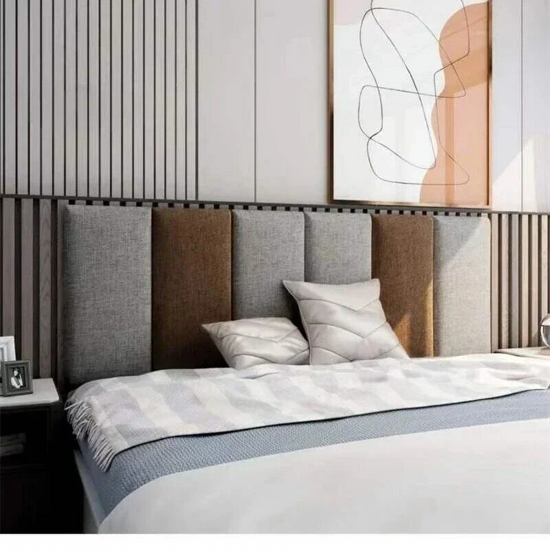 Cabecero de papel tapiz para decoración de muebles de dormitorio, 2024