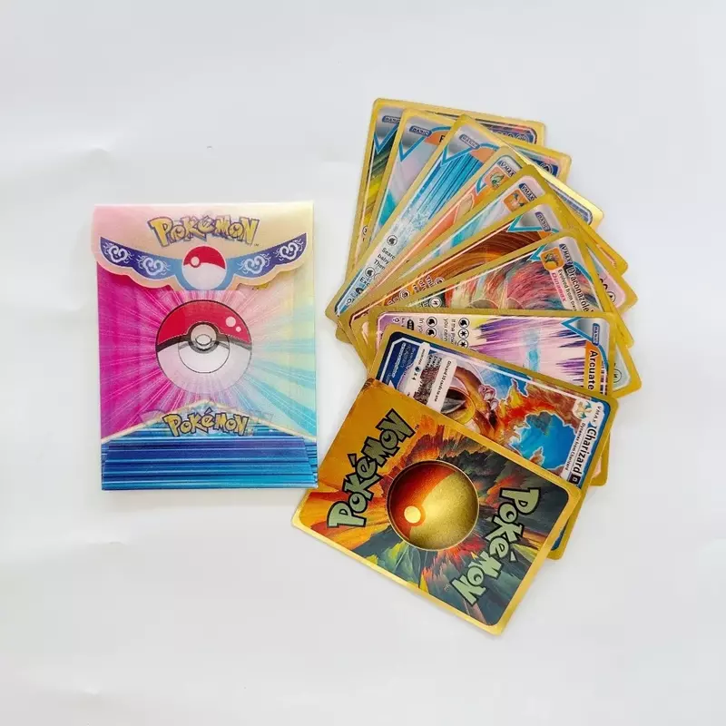 포켓몬 3D 샤이닝 레인보우 카드, 영어 Vmax Gx 리자드 피카츄 트레이딩 게임 컬렉션, 배틀 카드, 어린이 장난감 선물, 신제품