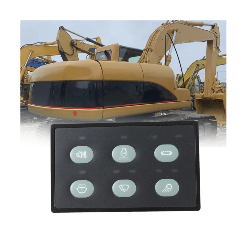 Panel Kontrol Wiper lampu depan ekskavator 163-6701 untuk Caterpillar penggali CAT320C E312C E311C TOSD-16B-025