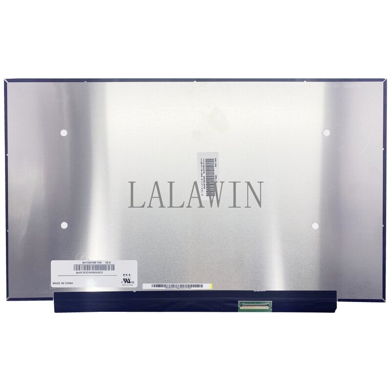 Painel de tela LCD para laptop, NV156FHM-T0K, V8.0, 15,6 "Substituição Matriz, IPS Display