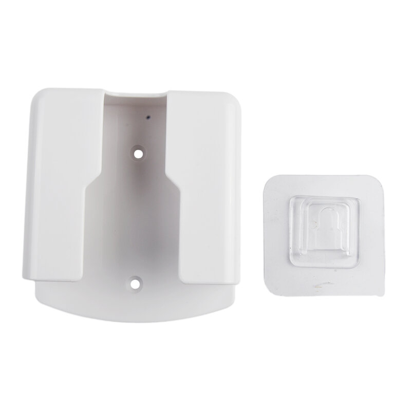 1pc White Universal White Air Conditioner Remote Control Holder Wall Mounted Box Storage   10x6.5x4cm  Parts Set