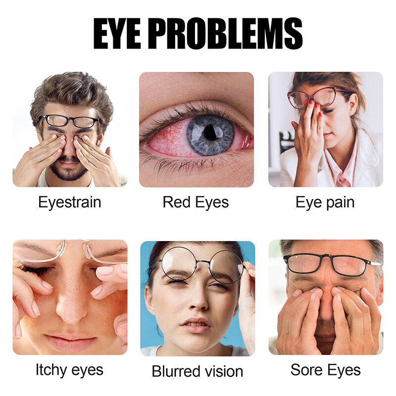 حماية العين التصحيح علاج سريع قصر النظر الاستجماتيزم العين التصحيح الديوبتر تحسين البصر تخفيف التعب العين إزالة الدائرة الداكنة