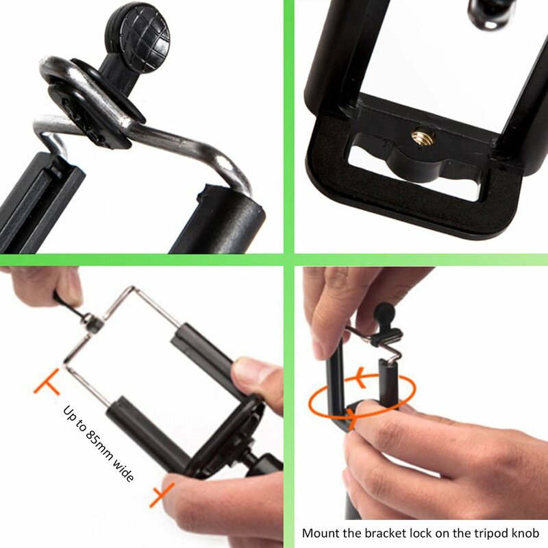 Flexível polvo tripé para telefone, suporte móvel, selfie stand, monopé, foto de suporte, controle remoto