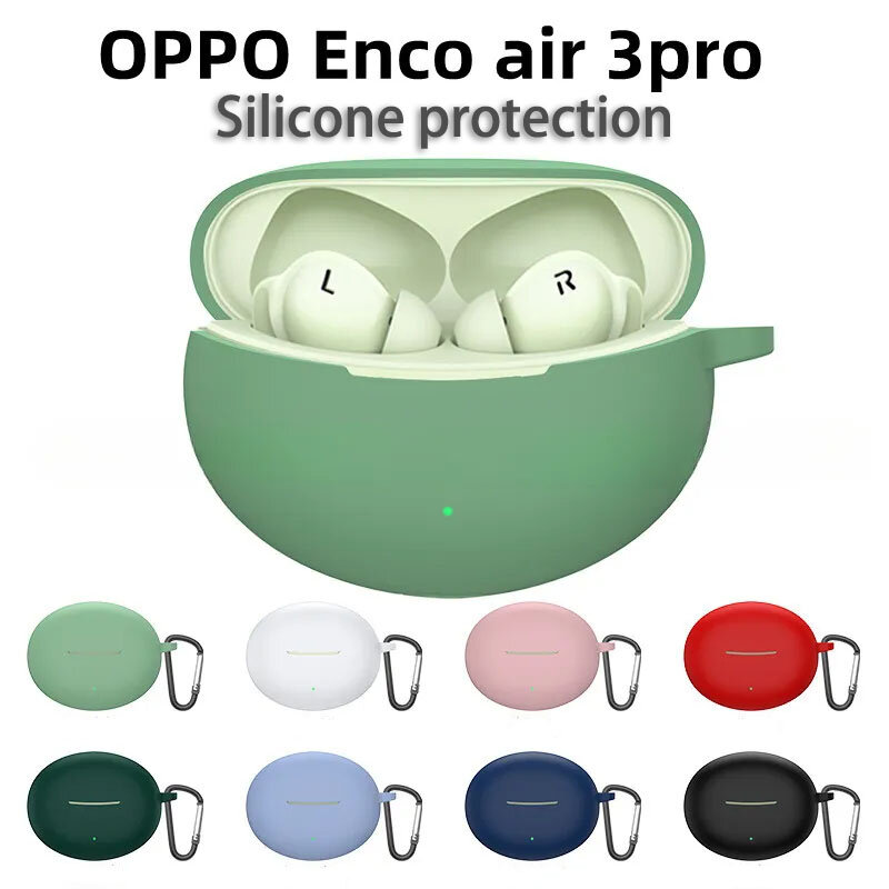 Voor Oppo Enco Air3 Pro Beschermende Cute Air 3 Cartoon Covers Bluetooth Oortelefoon Shell Hoofdtelefoon Draagbare Oortelefoon Accessoires Nieuw