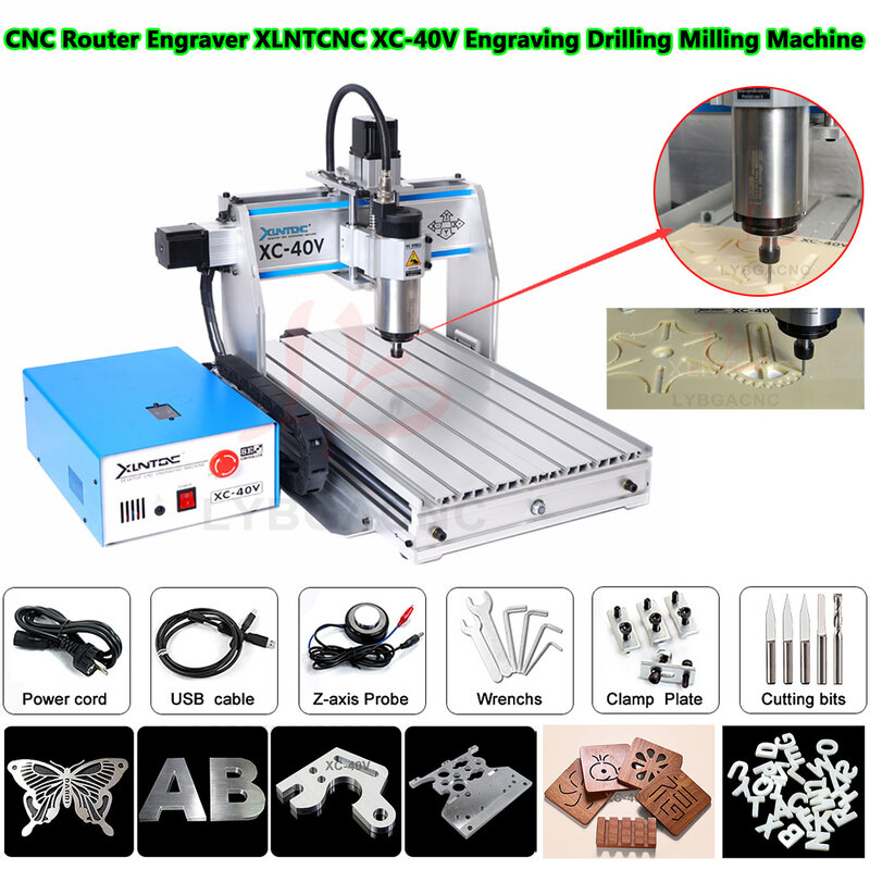 New Arrival CNC Router Engraver Air Cooling 800W Spindle Engraving Machine Gantry Circular Rail For Wood Work USB 2500mm/min