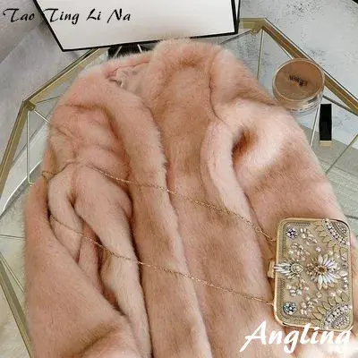 Tao Ting Li Na – manteau en fausse fourrure pour femmes, nouveau Style, haut de gamme, mode, S1