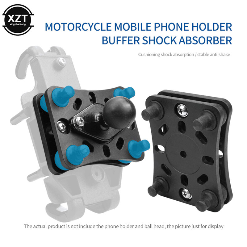 Universal Shock Absorber Phone Mount, suporte do telefone, adequado para o guidão de bicicleta, telefone de bicicleta, tampão, venda quente