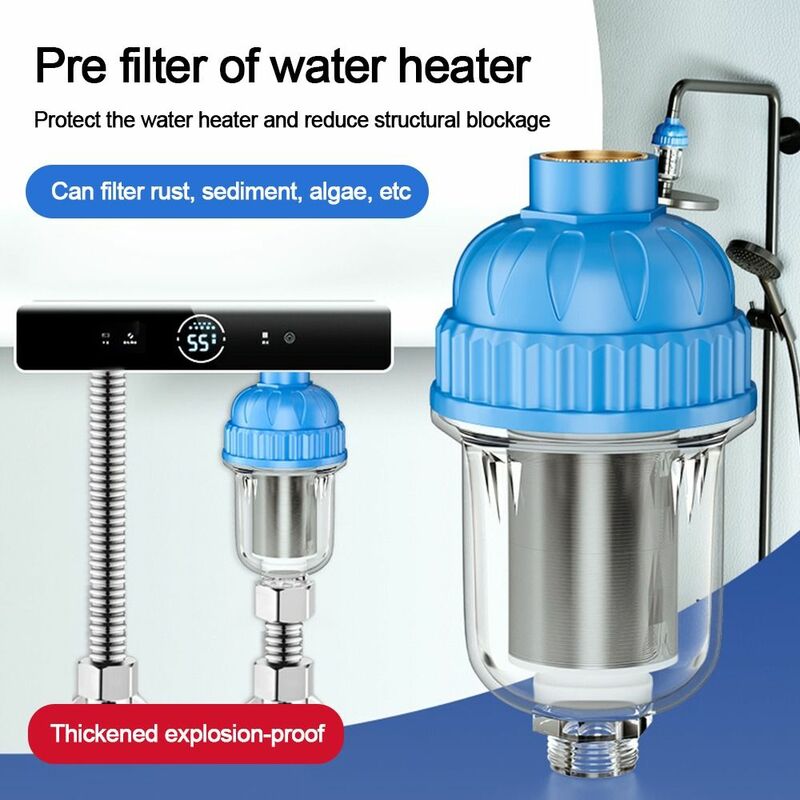 Oczyszczacz wyjściowy filtr do kranu kuchenny filtr wstępny uniwersalny woda z kranu przedni filtr z filtrem, prysznicowa wody