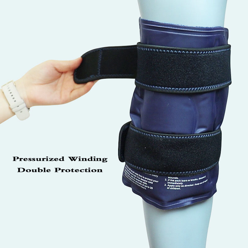 Knie Eis Pack für Verletzungen Wiederverwendbare Wrap Mit Kalte Kompresse Therapie für Schwellungen Prellungen Verletzungen Arthritis Gelatine Knie Pads